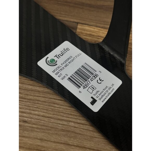 Trulife Matrix Max Model FH200R03 Carbon Right Foot Size Medium - Picture 8 of 8